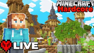 Exploring my World!! Hardcore Minecraft 1.18 Survival Let's Play