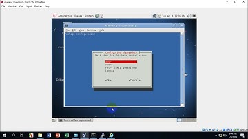 KONFIGURASI DATABASE SERVER DEBIAN DI VIRTUAL BOX