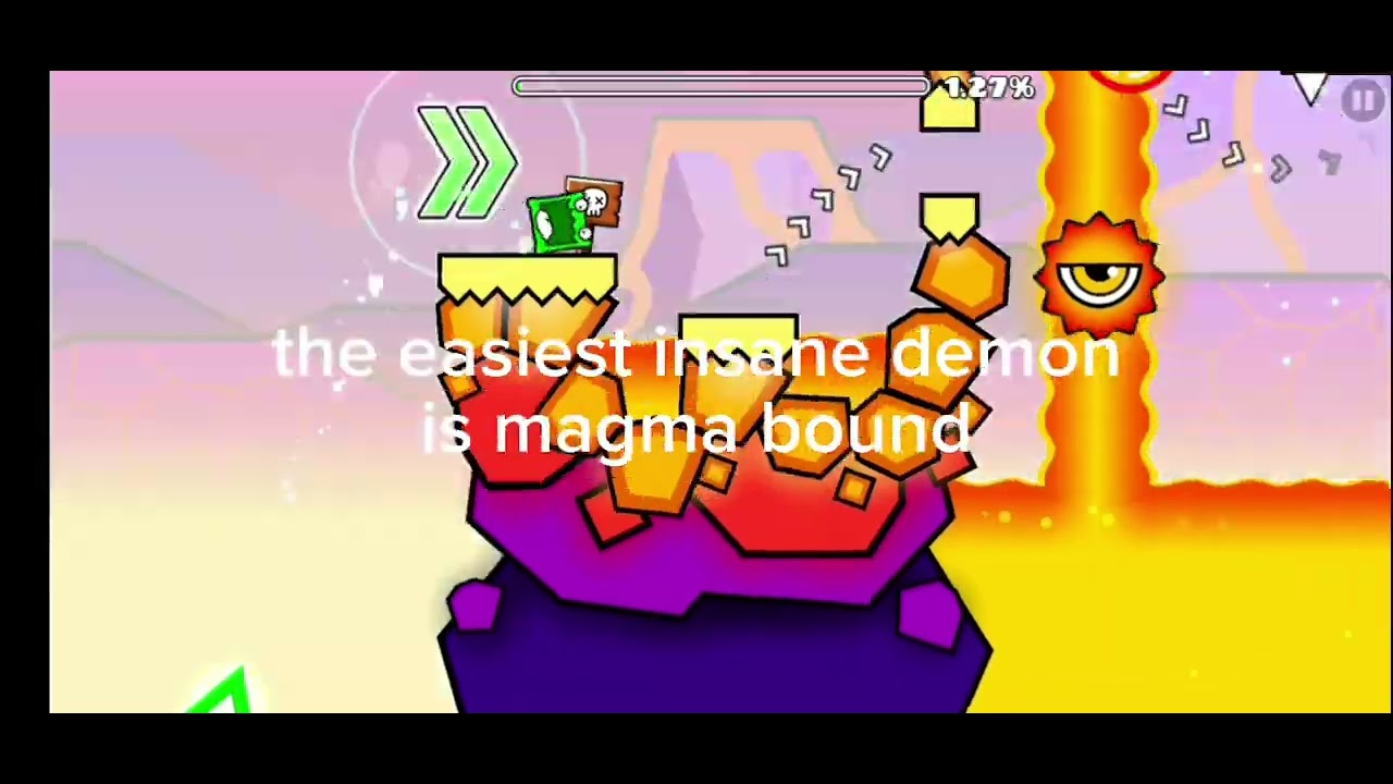 the easiest demons for each difficulty in geometry dash - YouTube