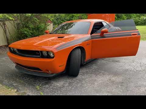 How-to: Fold Down Rear Seats (Dodge Challenger) - YouTube