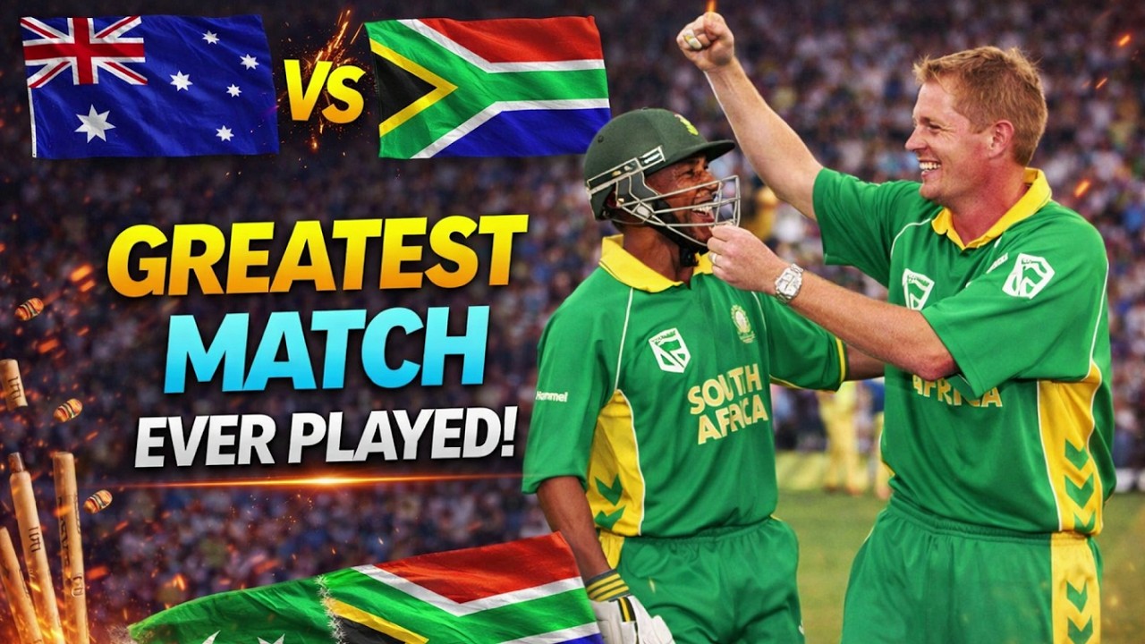 ⁣South Africa Stun Australia After Ponting 164 | Greatest ODI Ever Played | Gibbs 175 Creates History