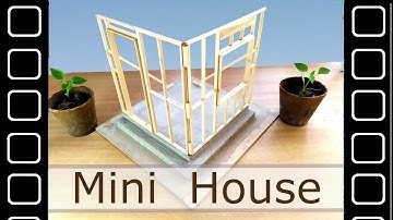 Realistic Miniature House model Build #2 Timber Framing