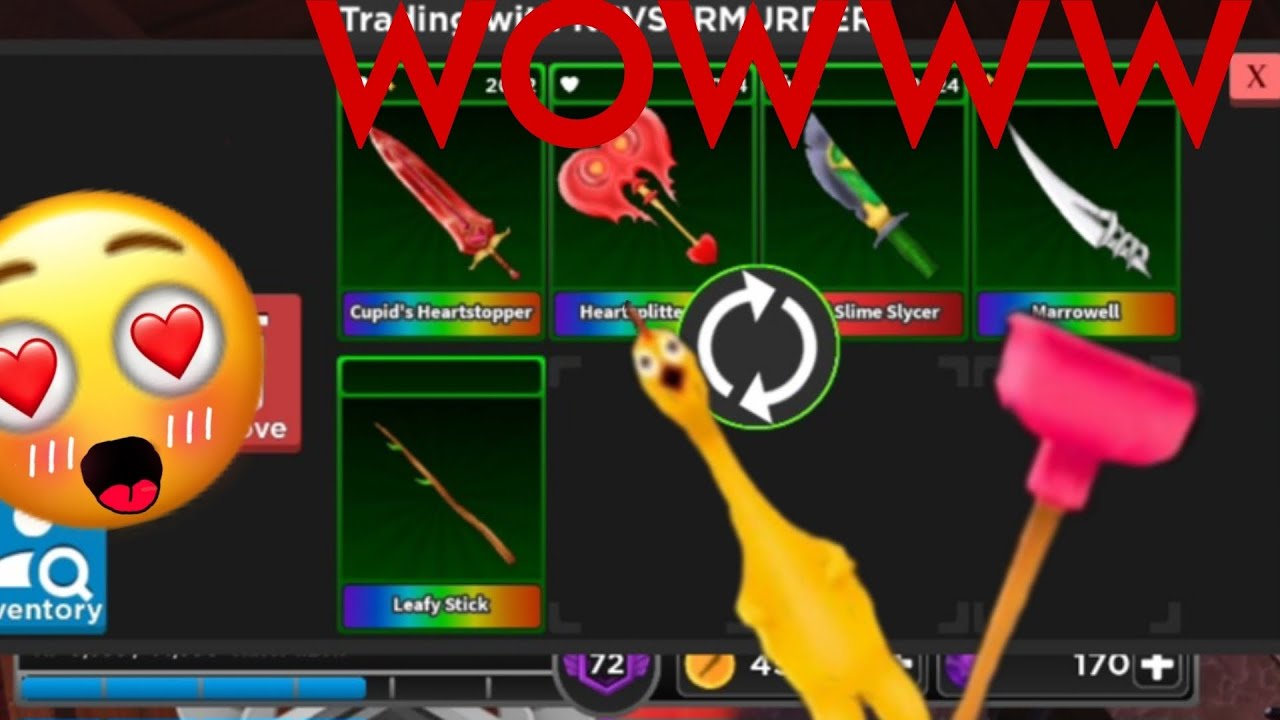 trading new swords | Trading montage |Survive the killer