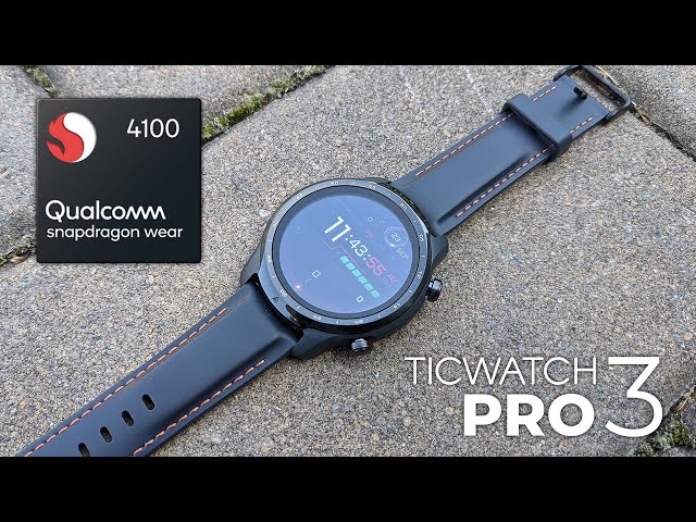 Mở hộp Ticwatch Pro 3 GPS, chip 4100 đầu tiên trên thế giới, giá siêu tốt tại Gioshop