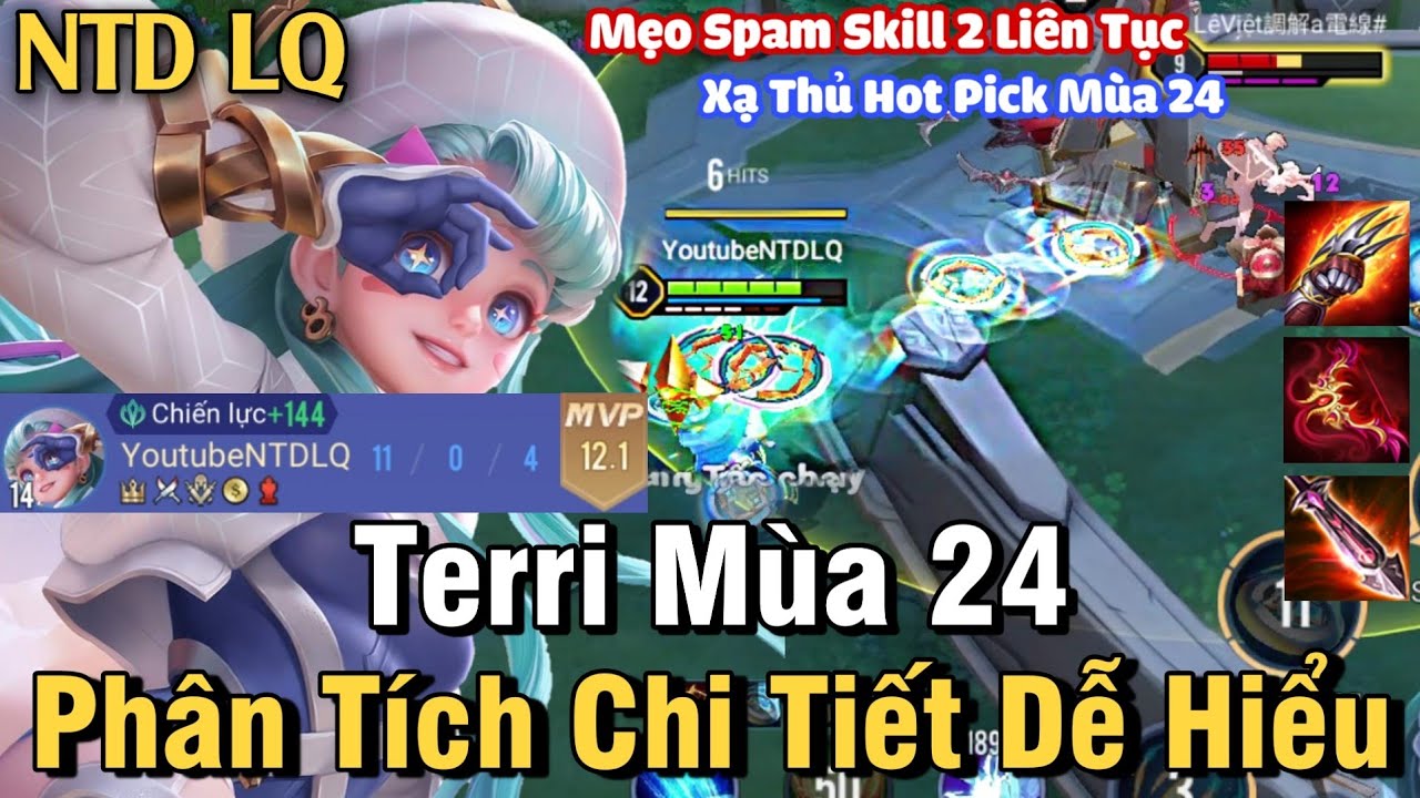 Teeri Mùa 24 Liên Quân Mobile | Cách Chơi Combo, Lên Đồ, Phù Hiệu Bảng Ngọc Cho Teeri Mùa 24 Đi Rừng