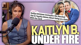 Bachelorette Kaitlyn Bristowe Tells WILD STORY & Bachelor Nation Responds - here is MY REACTION