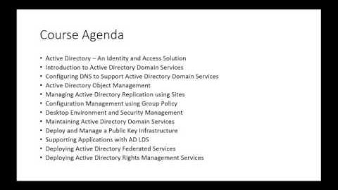 Windows Server 2008 Active Directory, Configuring Training From Learning247