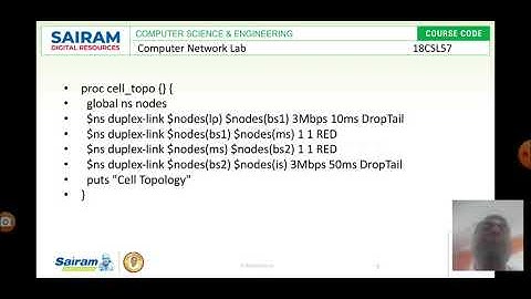 Lecturer video _ 18CSL57 _ Program 6 _ Computer Network Lab_  P Ramkumar