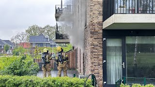 Brand in appartementencomplex Oldenzaal