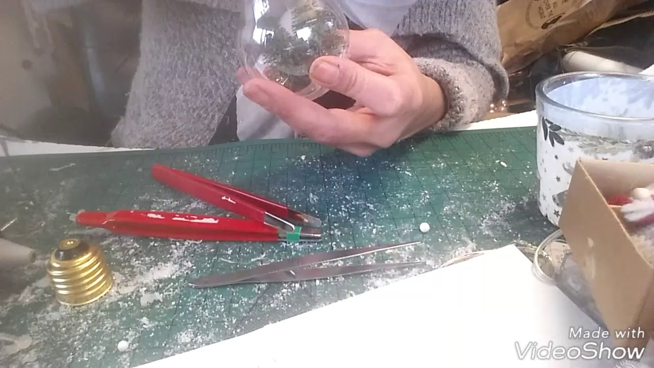 Tutoriel boules de Noël avec des ampoules 😉 camera iphone 8 plus apk