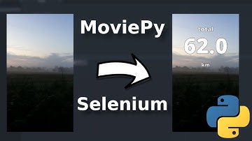 Automation with Selenium and MoviePy [Part 1] - 100 days of running