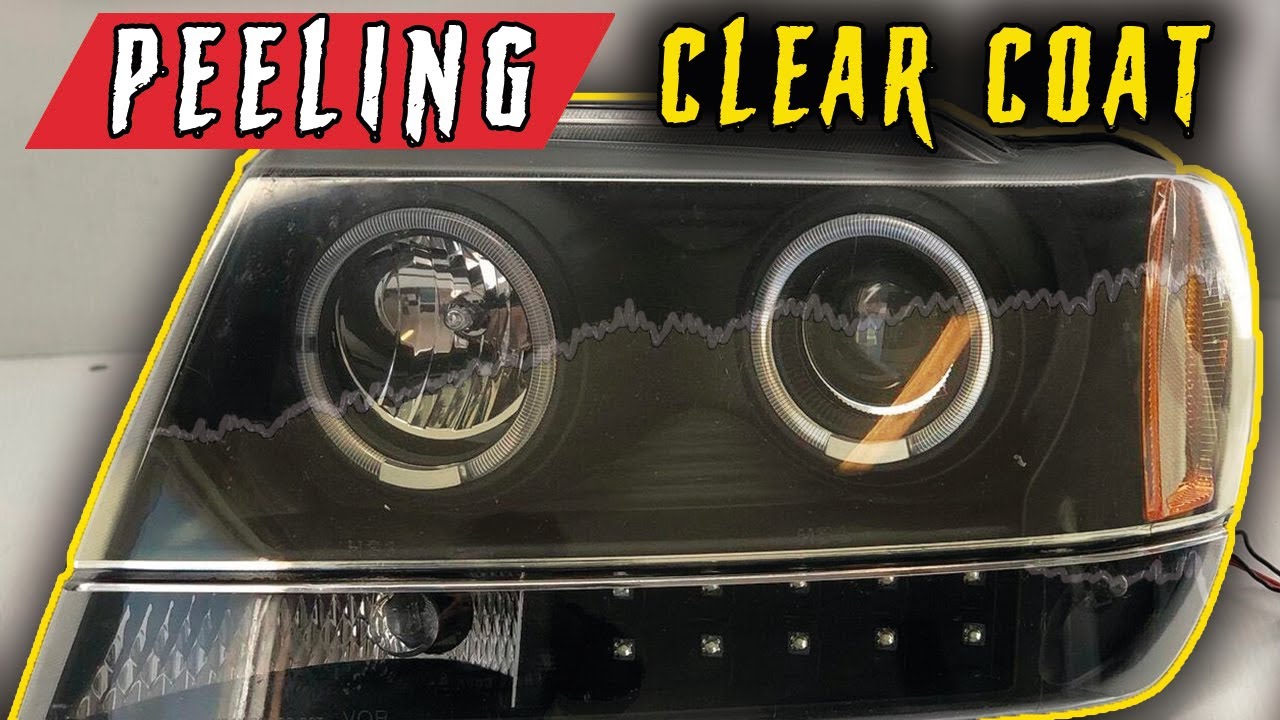 How to Restore Faded Plastic Headlights Using Clear Coat 