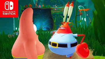 SpongeBob Battle for Bikini Bottom Rehydrated Switch - 100% Walkthrough Part 14 Gameplay  Kelp Caves