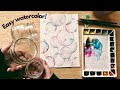 Watercolor bubble tutorial using jars