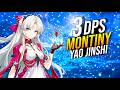 Carlittle Montiny Deals Huge Dmg In Triple Dps Quickswap Team Ft. Xiangli Yao jinshi | Ethix Slays