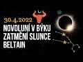 Intuitivní Astrologie: Novoluní v Býku a Zatmění Slunce 30.4. 2022