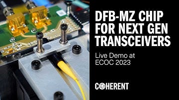 Coherent | 200G PAM4 DFB-MZ Demonstration at ECOC 2023