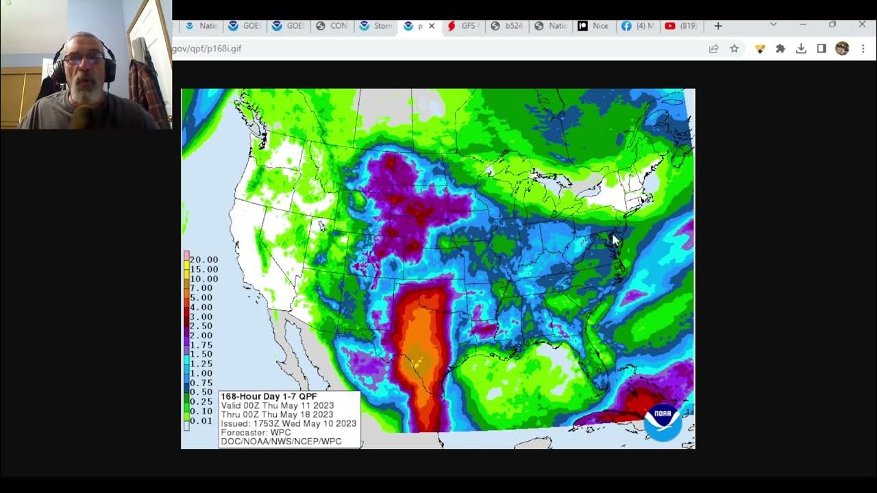 Weather in 5 Nice Weather in the East, Severe Weather Western Plains
