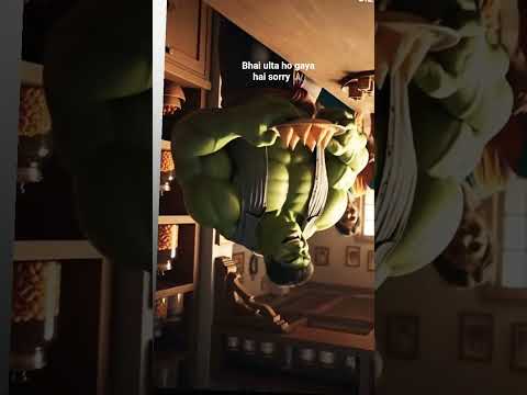 hulk ki Maa guse me hai ☹️ #hulk #hulksmash