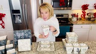 Tara's Must Haves- 16 Piece Square Dinnerware Set