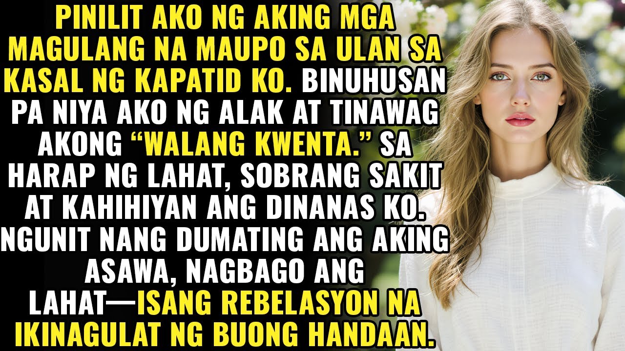 Pinaupo Ako ng Magulang Ko sa Ulan sa Kasal ng Ate Ko, at Sinibak ng 