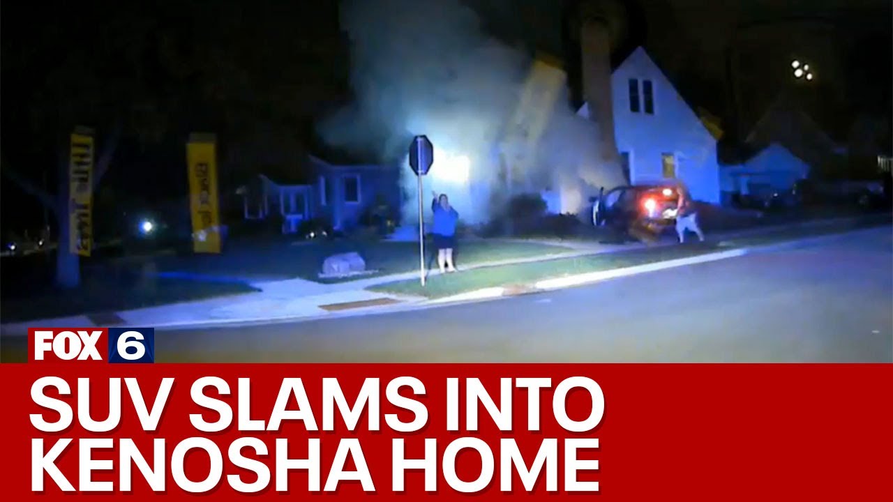 Kenosha OWI crash into home, driver arrested | FOX6 News Milwaukee ...