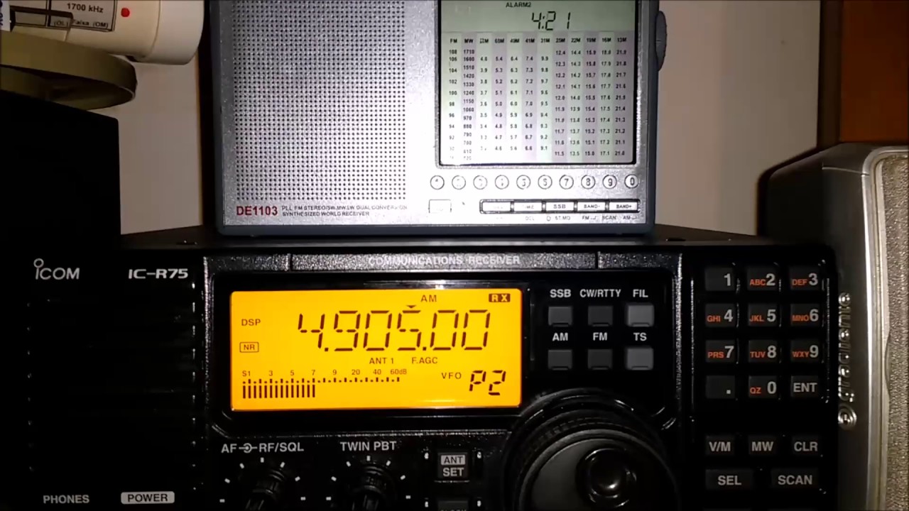 Radio Relogio 4905KHz Rio de Janeiro, Brasil 17FEB2017 0421 utc