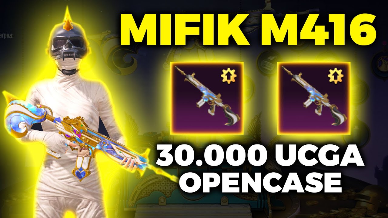 30.000 UCGA YANGI MIFIK M416 OCHAMIZ😱 NEW MYTHIC M416 PUBG MOBILE