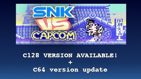SNK vs CAPCOM for C64/C128 update2