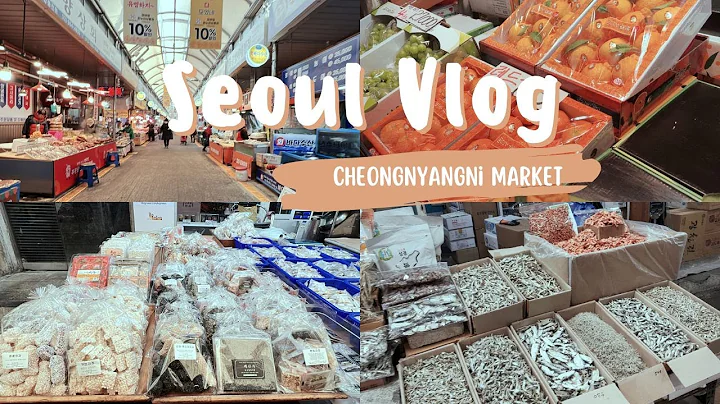 LIFE IN KOREA # 2  | A DAY IN CHEONGNYANGNI MARKET