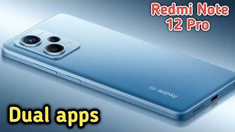 Redmi Note 12 Pro  Mein Clone App Kaise Create Kare , How To Create Dual App Setting In Redmi