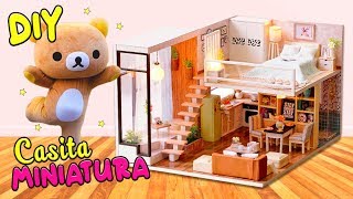 Como HACER una CASA MINIATURA ☆  DIY Miniature Doll House Rooms l Fabbi Lee