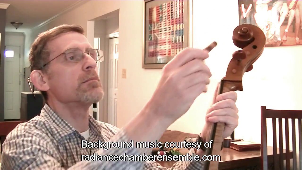 Tuning the Cello Preparing the Pegs and Installing the Strings YouTube