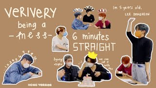 verivery being a mess for 6 minutes straight in minchan day vlive II verivery vlive [160921]