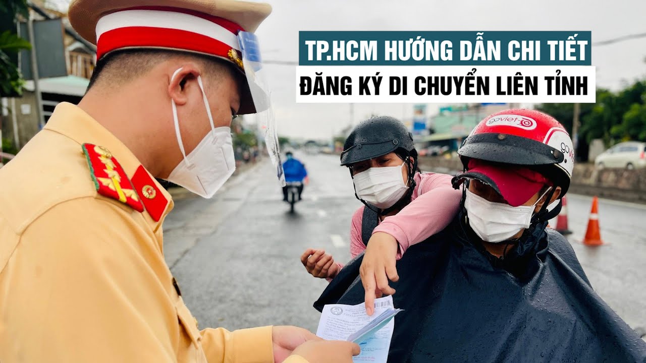 TP.HCM hướng dẫn chi tiết cho người dân đăng ký di chuyển liên tỉnh