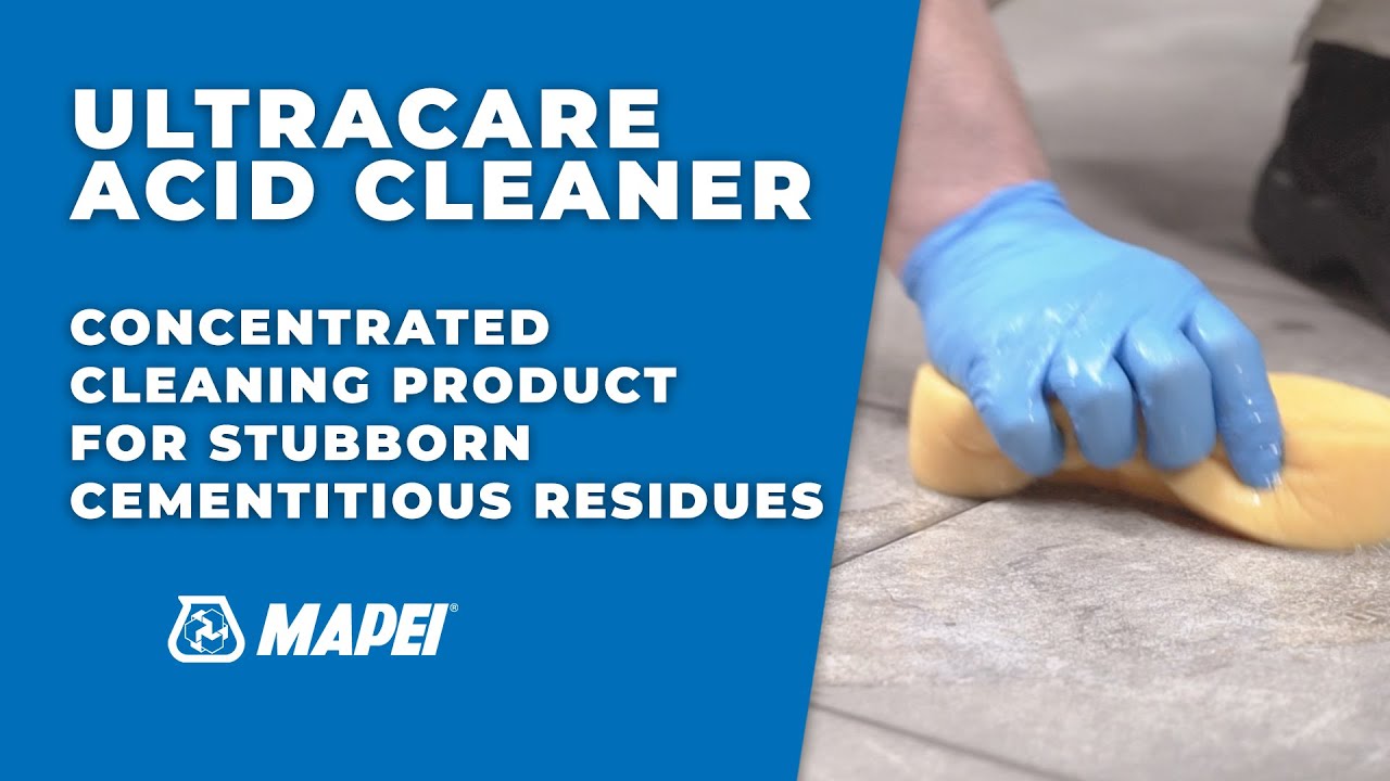 UltraCare Acidic Tile & Grout Cleaner, technical sheet