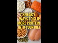 Need more protein in your diet? Watch this...