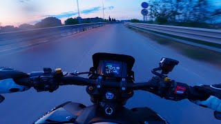 Yamaha MT-09 SP - Evening City Ride - PURE SOUND PLEASURE 🔊