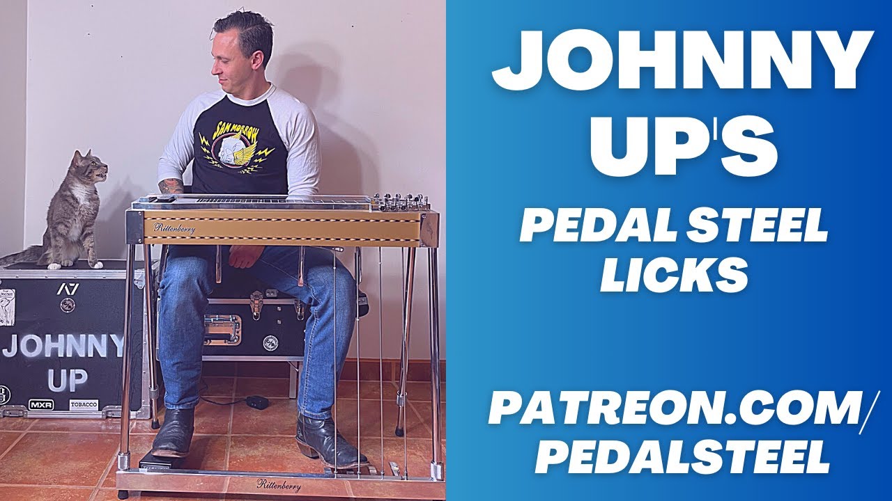 2024 Video Johnny's Pedal Steel Guitar Licks YouTube