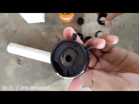 Tutorial membuat okuler dari lensa cctv 8mm