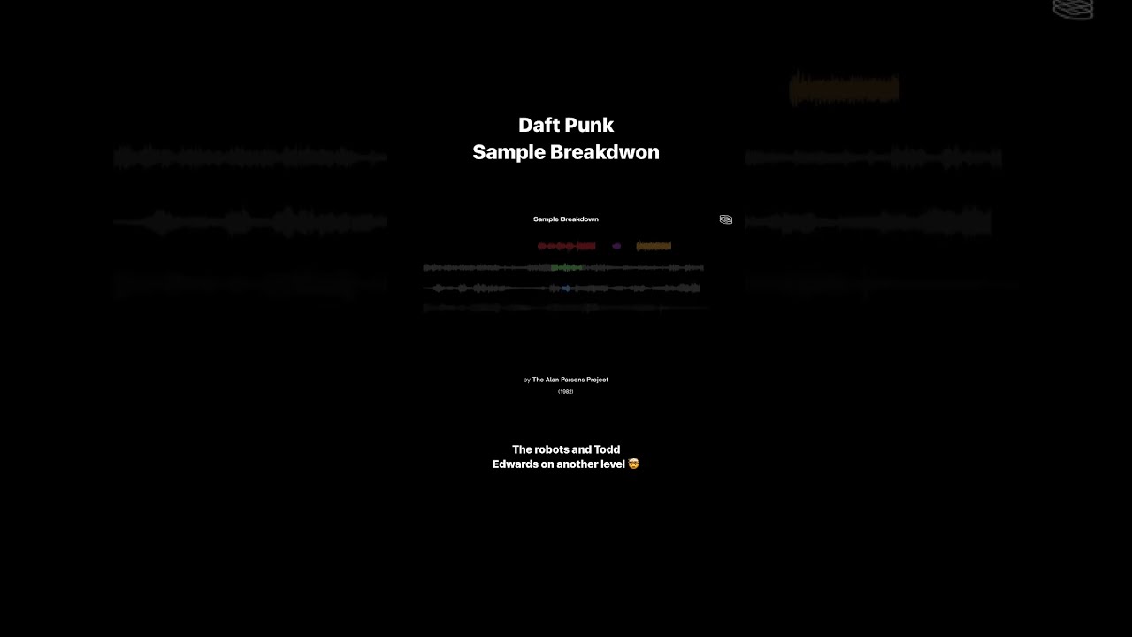 Next Level Sampling On The Song Face To Off Daft Punk S Discovery Album 2001 