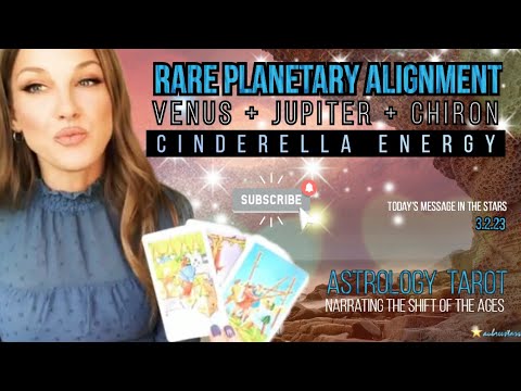 RARE PLANETARY ALIGNMENT: VENUS + JUPITER + CHIRON IN #aries