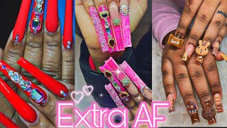 *21*✨NAIL INSPIRATION✨ of INSTAGRAM COMPILATION ** BADDIE NAILS ACRYLICS EXTENDO NAILS XX CALMING