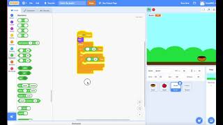 Scratch tutorial | Apple Catcher Part2 | Beginners