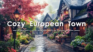 Enjoy Magic of Cozy Spring Jazz in Charming European Town - Relaxing Jazz Music for Focus & Work screenshot 3