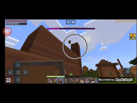 მაინკრავთ გადარჩენა ნაწილი 3 ჩემი სახლის შენების დაწყება და მტრებთან ბრძოლა