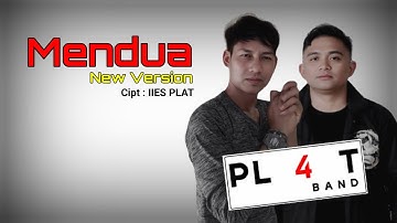 Mendua New version -  Plat band (Video lirik) #iiesplatchannel #terbaru #popmelayu #2025