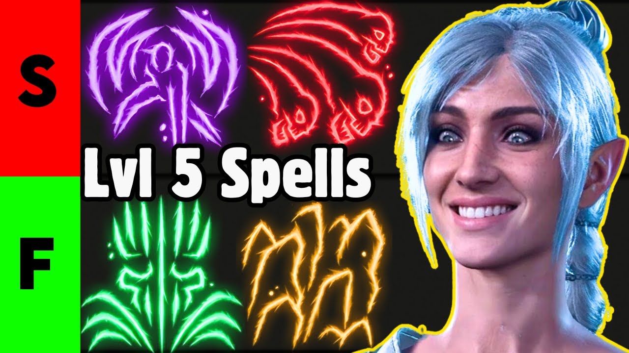 BEST LEVEL 5 SPELLS in Baldur's Gate 3 Tier List