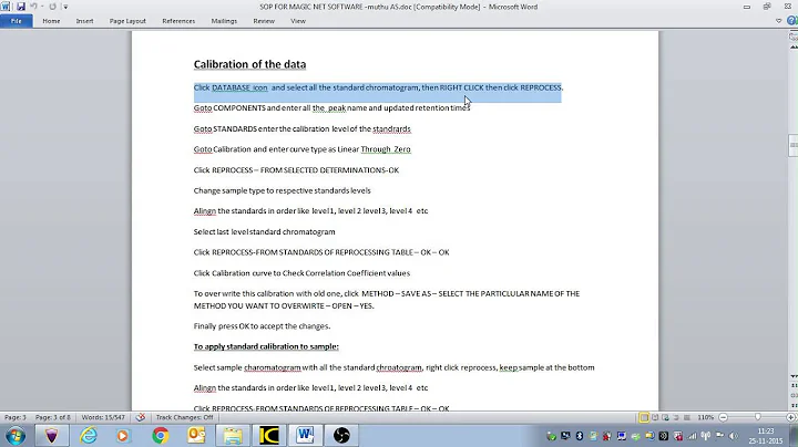 Magic net calibration