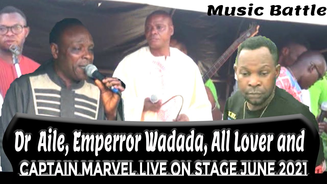 Dr Aile, Emperror Wadada, All Lover and Captain Marvel Live On Stage